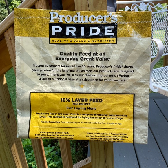 3/$15π₯Recycled Feed Sack Shopping Bag/Tote - Picture 4 of 6